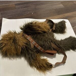 Disney Parks Star Wars Chewbacca Chewie Plush 25" Backpack Buddy Furry Wookie